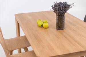 Jídelní stůl GOLF - masiv Ořech OŘECH, 90 × 140 cm (na výběr více variant)