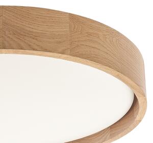 Brilagi - LED Stropní svítidlo MANAROLA PLAIN LED/24W/230V 3000K pr. 41 cm dub