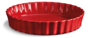 Červená keramická koláčová forma Emile Henry, ⌀ 28 cm