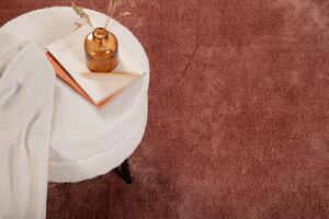Kulatý koberec Undra, růžový, ⌀200