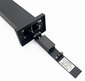 Venkovní lampa LANTHEA 1xGU10/11W/230V IP44 50 cm černá