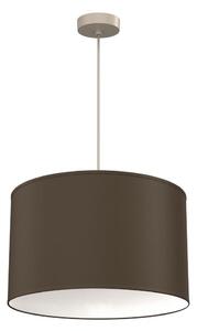 Lustr na lanku ARDEN 1xE27/15W/230V pr. 40 cm béžová/hnědá