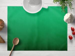 Biante Saténové prostírání na stůl polyesterový Satén LUX-028 Irská zelená 30x40 cm