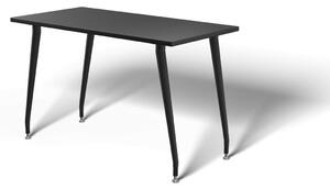 Jídelní stůl Liftor Jelly, 118x60x2,5 cm, Černá