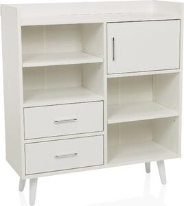 Hjh LIVING Komoda se 2 zásuvkami MYRDAL Příborník 90,0 x 80,0 x 30,0 cm