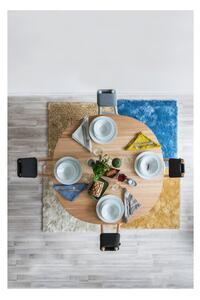 Přírodní jídelní stůl z masivu EMKO Naïve, ⌀ 110 cm