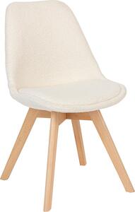 Jídelní židle Eazy Living Bouclé Berenice White