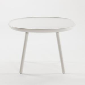 Bílý stolek z masivu EMKO Naïve, ø 64 cm