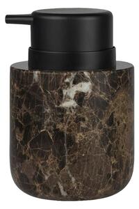 Hnědý mramorový dávkovač mýdla 200 ml Marble – Mette Ditmer Denmark