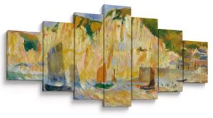 Obraz - Auguste Renoir, Sea and Cliffs, reprodukce (210x100 cm)