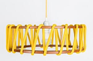 Žluté stropní svítidlo EMKO Macaron, ø 45 cm