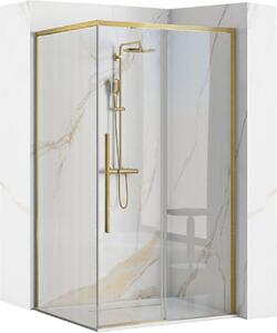Sprchový Kout Rea Solar 90X90 Brush Gold
