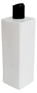 Dávkovač na mýdlo 500 ml bílý s černým DISC TOP LUNA
