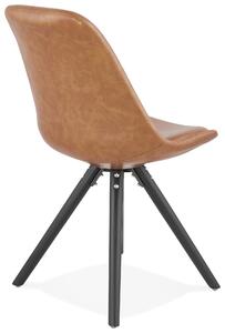 Kokoon Design Jídelní židle Kokoon Nampa | hnědo-černá