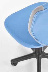 HALMAR TOBY dětská židle šedá/modrá (655)