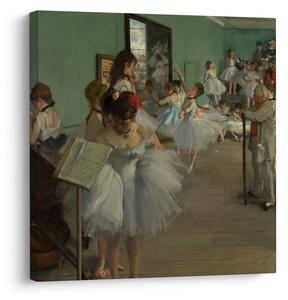 Obraz - Edgar Degas, The Dance Class, reprodukce (30x30 cm)