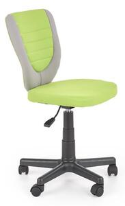 HALMAR Dětská židle TOBY, barva: šedá / zelená
