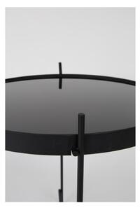 Černý odkládací stolek Zuiver Cupid, ⌀ 43 cm