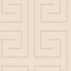 Luxusní béžová geometrická vliesová tapeta na zeď Z76032, Vision, Zambaiti Parati
