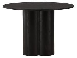 Jídelní stůl Olivia, černý, ⌀110