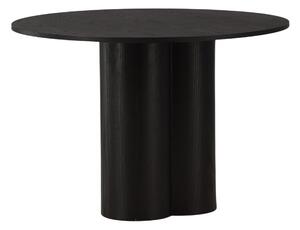 Jídelní stůl Olivia, černý, ⌀110