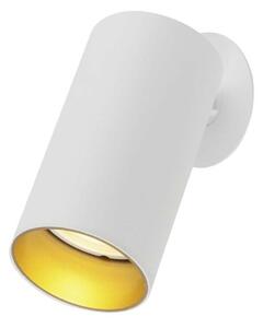 BIG WHITE (SLV) KAMI stropní zápustné svítidlo, 1 max. 10 W, GU10, bílá/zlatá 1007740