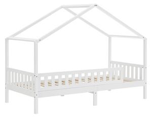 Dětská postel Yuki 90 × 200 cm - bílá