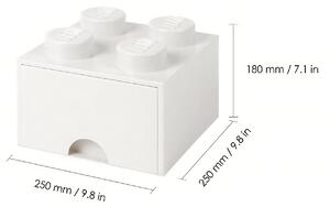 Lego® Bílý úložný box LEGO® Storage 25 x 25 cm