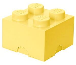 Lego® Světle žlutý úložný box LEGO® Smart 25 x 25 cm