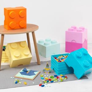 Lego® Tmavě růžový úložný box LEGO® Smart 25 x 25 cm