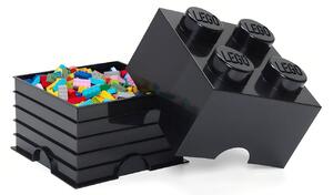 Lego® Černý úložný box LEGO® Smart 25 x 25 cm