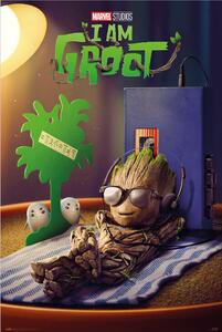 Plakát, Obraz - Marvel: I am Groot - Get Your Groot On