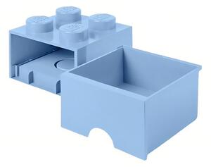 Lego® Světle modrý úložný box LEGO® Storage 25 x 25 cm