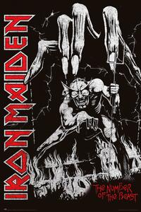Plakát, Obraz - Iron Maiden - Number of Beast