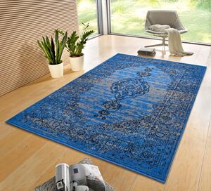 Hanse Home, Moderní kusový koberec Gloria 105517 Jeans | Modrá Typ: 80x150 cm