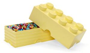 Lego® Světle žlutý úložný box LEGO® Smart 25 x 50 cm