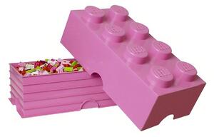 Lego® Růžový úložný box LEGO® Smart 25 x 50 cm