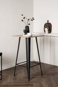 Barový stůl Tempe, ořechová barva, 60x60
