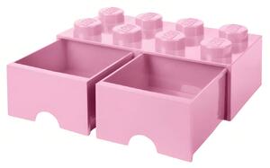 Lego® Růžový úložný box LEGO® Storage 25 x 50 cm