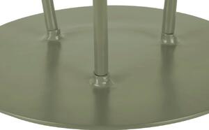 Time for home Zelený kovový odkládací stolek Létio 32 cm