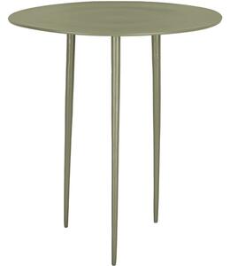Time for home Zelený kovový odkládací stolek Létio 32 cm