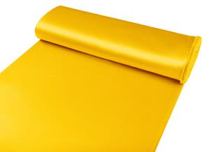 Biante Saténový závěs LUX-014 Kanárkově žlutý 140x140 cm