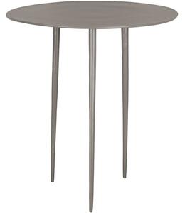 Time for home Hnědý kovový odkládací stolek Létio 32 cm