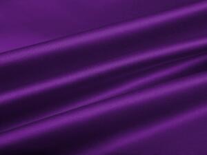 Biante Saténový kulatý ubrus polyesterový Satén LUX-015 Zářivě fialový Ø 40 cm