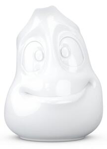 Bílá usměvavá konvička z porcelánu 58products, objem 350 ml