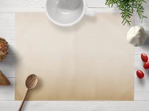 Biante Saténové prostírání na stůl polyesterový Satén LUX-016 Latte 35x45 cm