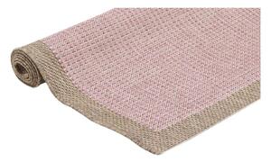Růžový venkovní koberec Floorita Chrome, 135 x 190 cm