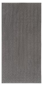 LIVARNO home Froté ručník, 50 x 100 cm, 2 kusy (tmavě šedá) (100352606004)
