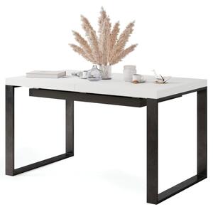 Jídelní stůl rozkládací Asali 120-270x76x80 cm (bílá)