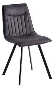 Designová židle Galinda vintage šedá